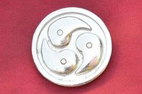 BDSM Brooch, 3 cm across