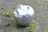 Apple Figurine – Art with a Tempting Twist. Hand Cast Pewter.