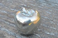 Apple Figurine – Art with a Tempting Twist. Hand Cast Pewter.