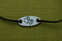 Bracelet Personnalisé, Bracelet Prénom, Fabrication Artisanale Française en Étain aux Étains de Jumilhac.